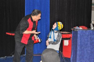 Performing at Shriners Childrens Hospital